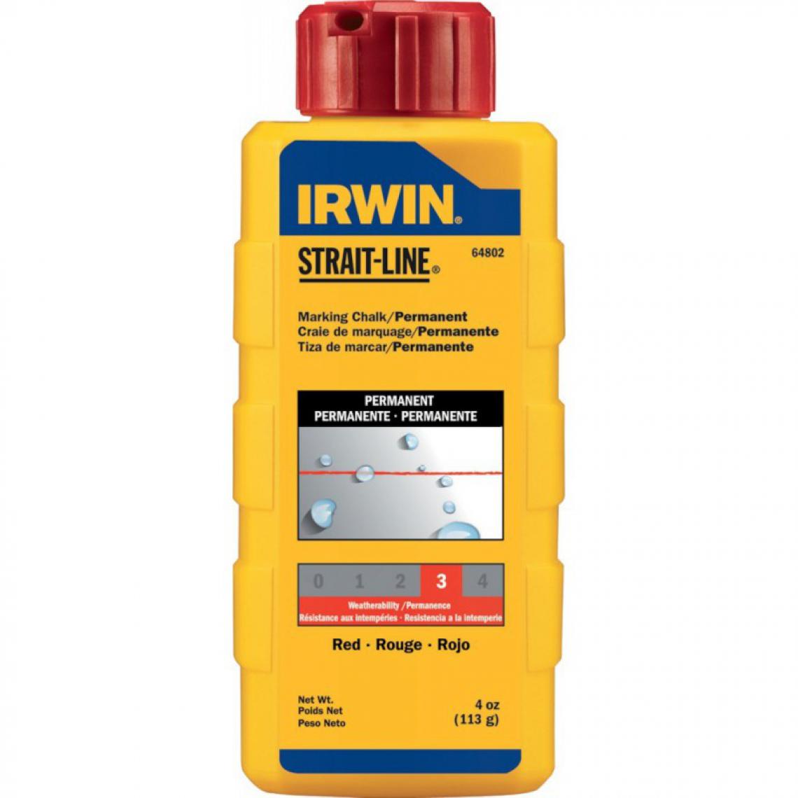 marque generique - Craie pour cordeau 1100g bleu IRWIN STRAIT-LINE 1 PCS - Clouterie