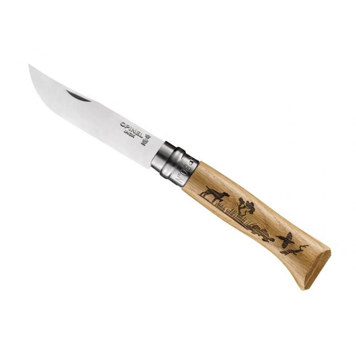 Opinel - OPINEL - 92335 - OPINEL ANIMALIA 3 CHENE 8 VRI CHIEN - Outils de coupe