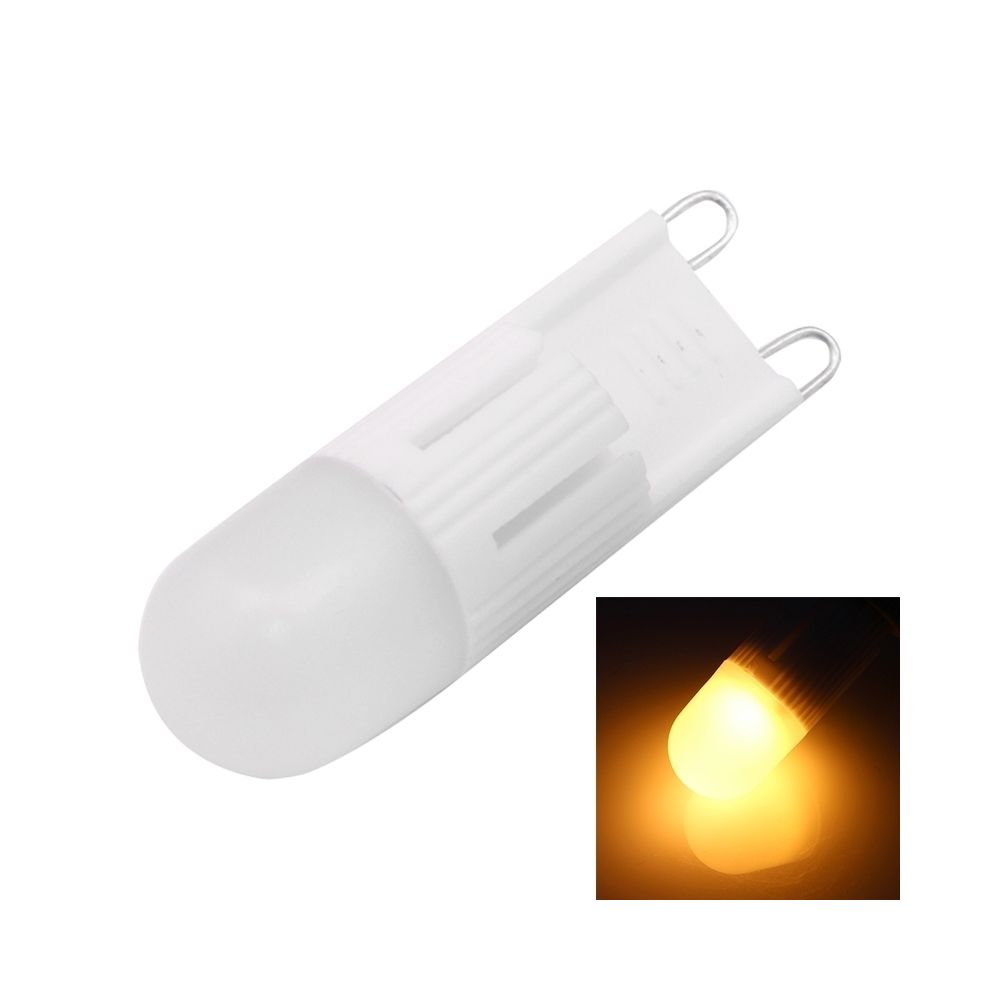 Wewoo - Ampoule G9 2W Lumière Blanche Chaude 80-100LM 1 Haute Puissance LED Dimmable En Céramique Ampoule, AC 220V - Ampoules LED