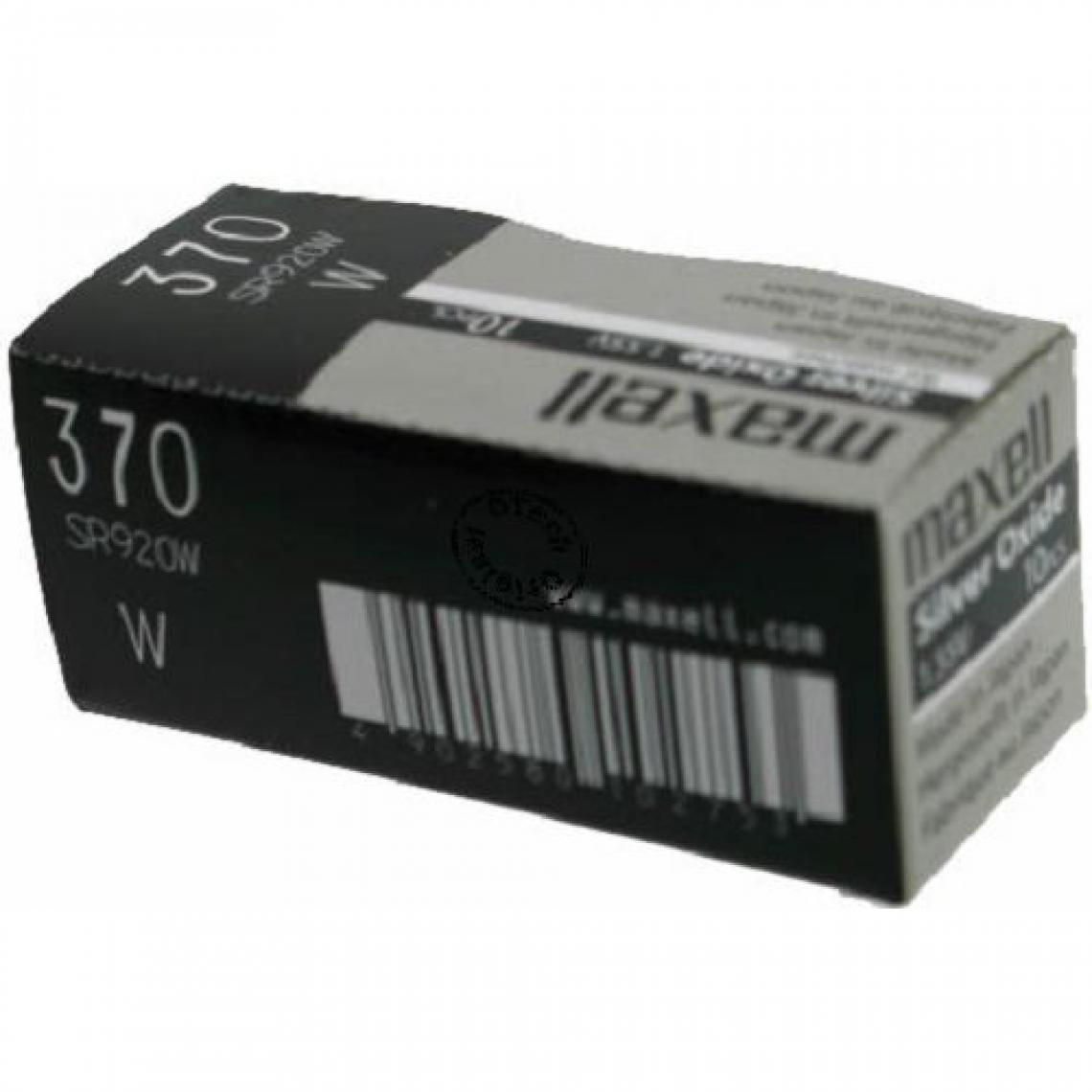 Otech - Pack de 10 piles maxell pour MAXELL SR920 - Piles rechargeables