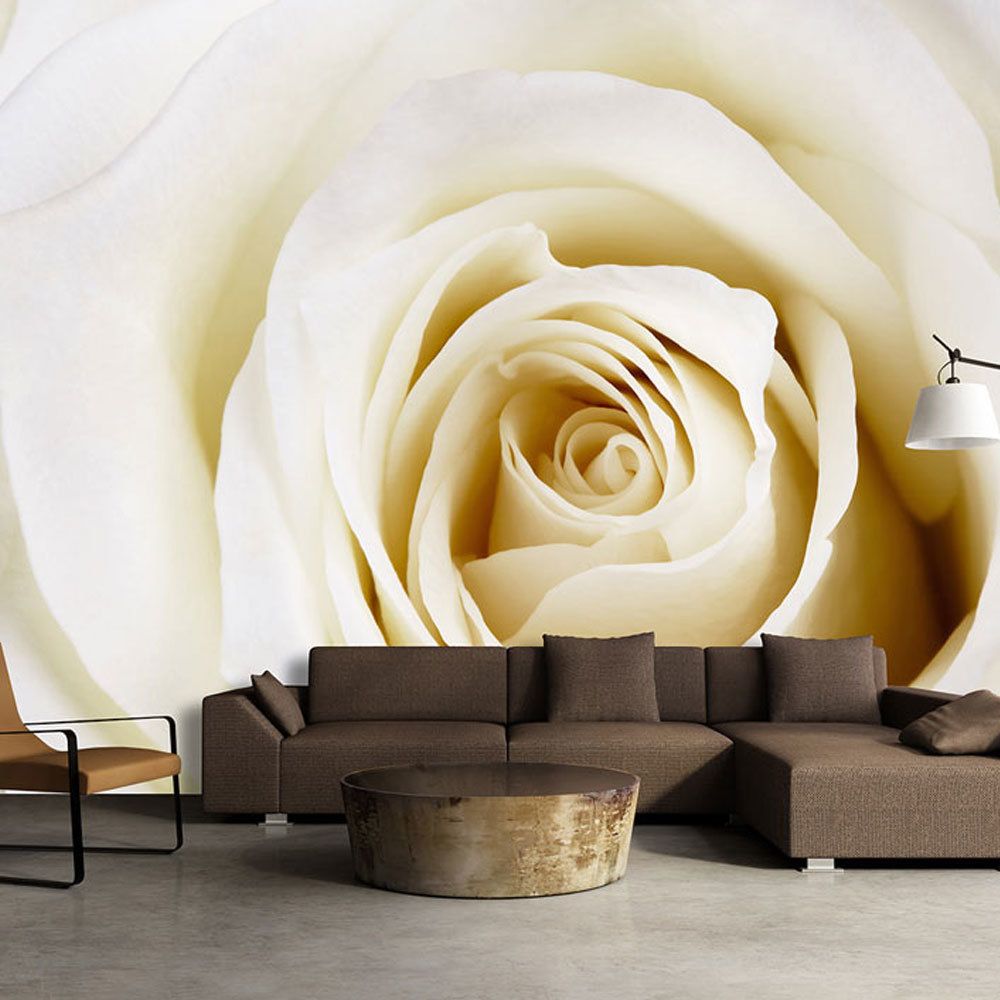 Bimago - Papier peint - Pearl maze - Décoration, image, art | Fleurs | Roses | - Papier peint