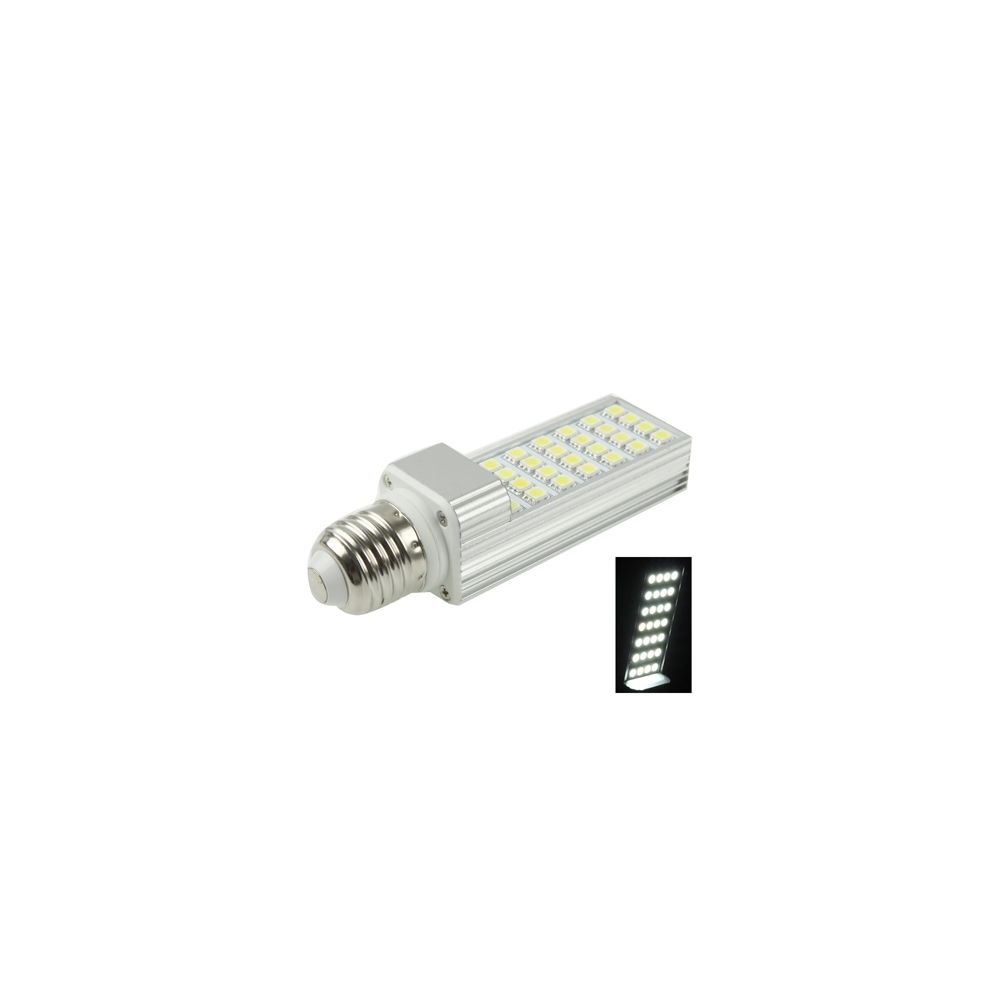 Wewoo - Ampoule LED Horizontale blanc E27 6W 28 5050 SMD Transverse, AC 85-265V - Ampoules LED