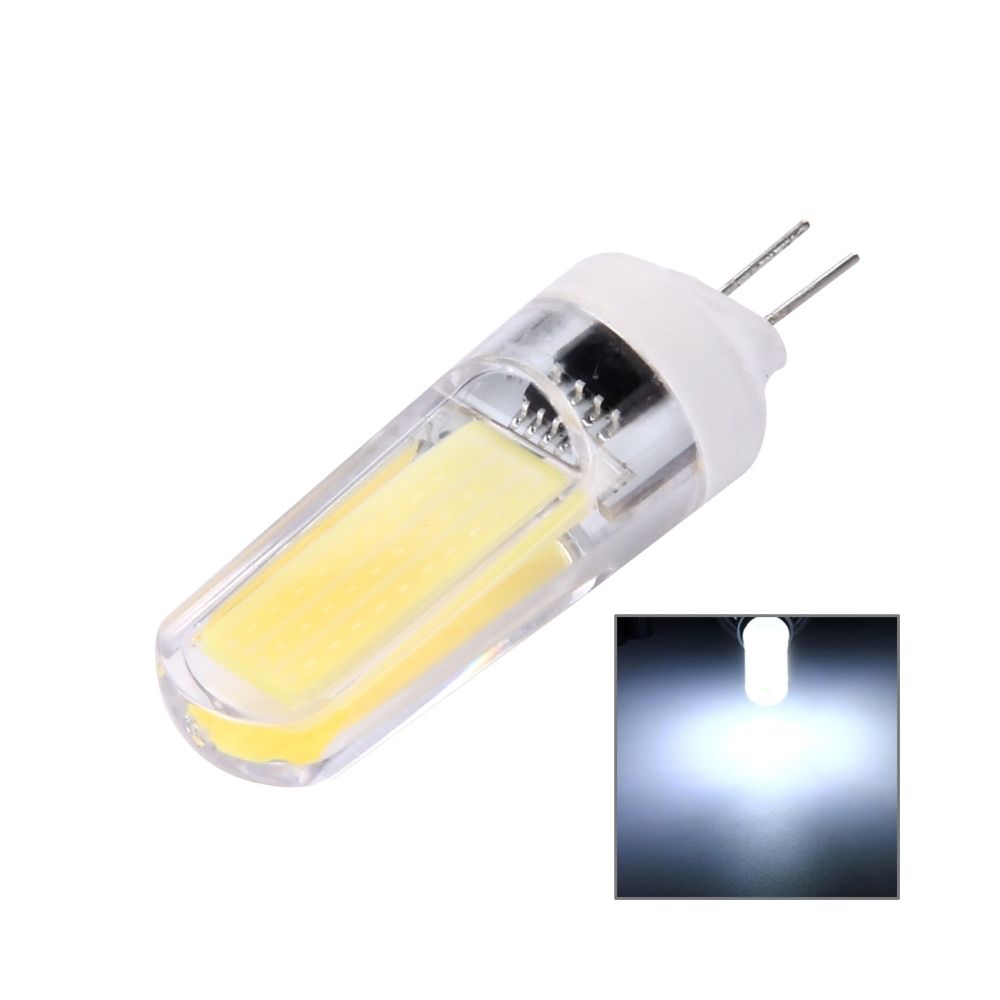 Wewoo - Ampoule pour Halls / Bureau / Accueil, AC 220-240 V Lumière Blanche G4 3W 300LM PC Matériel Dimmable COB LED - Ampoules LED
