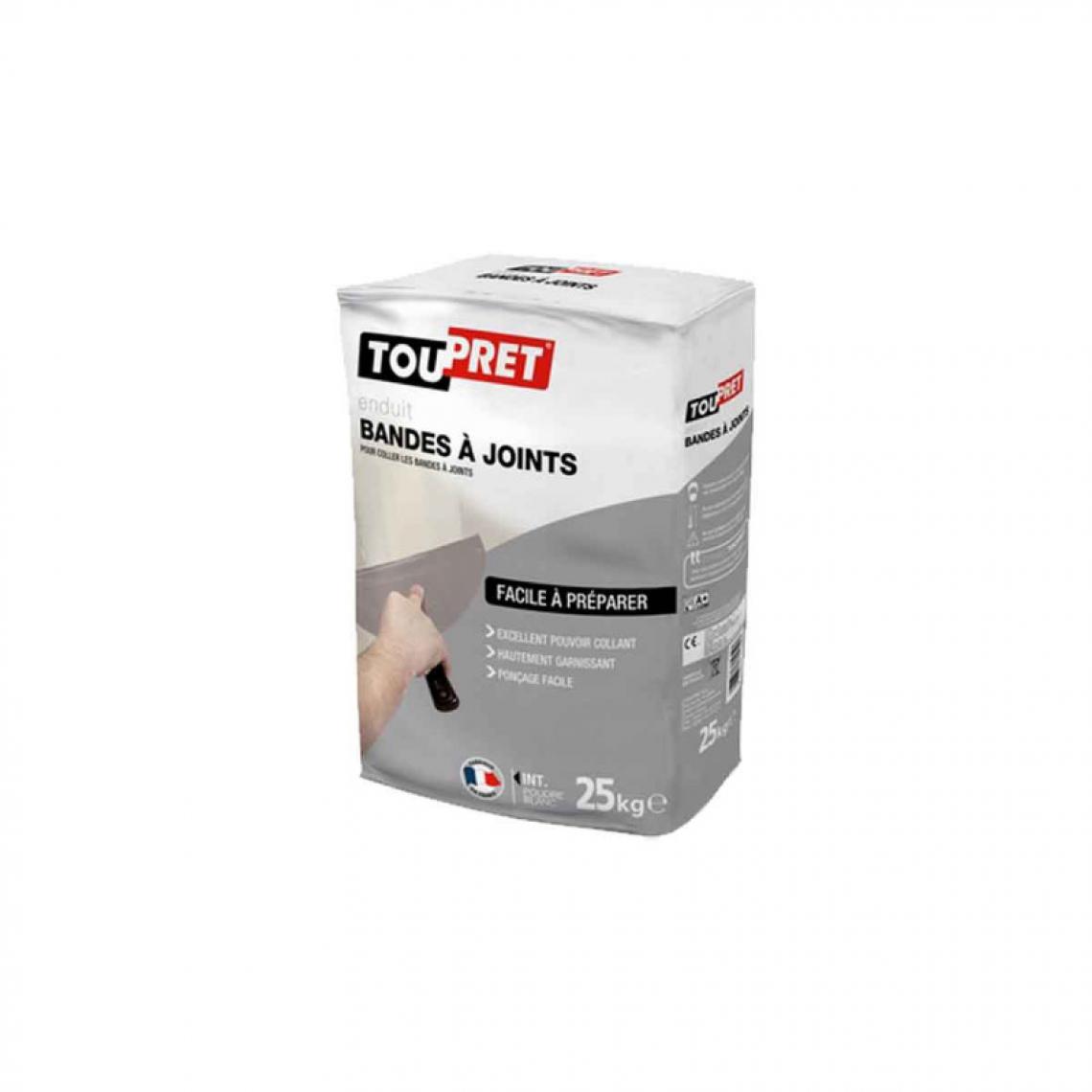 Toupret - Enduit bande à joint poudre TOUPRET 25Kg - SABJ25 - Mastic, silicone, joint