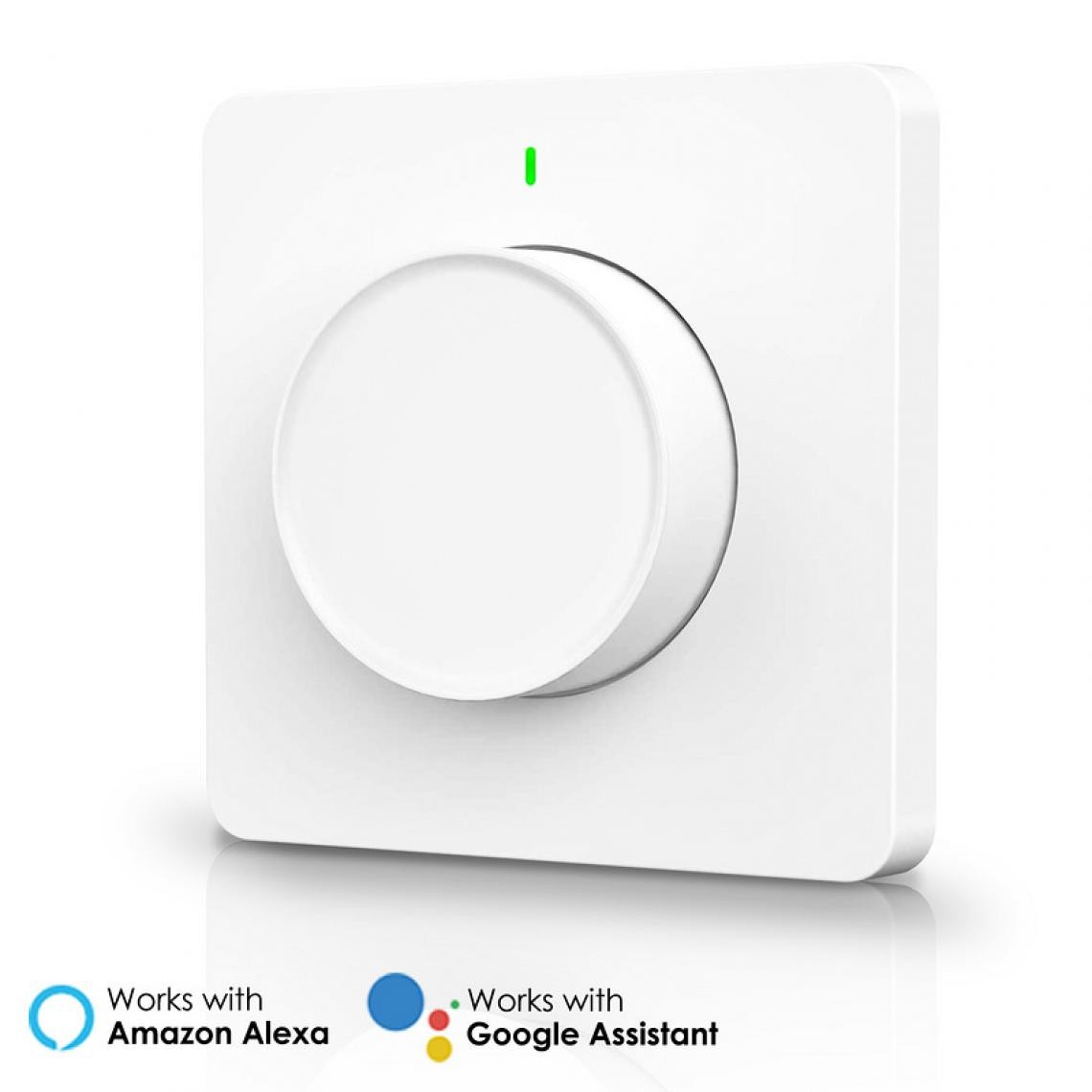 Einfeben - Variateur Interrupteur d'éclairage Smart Home LED Interrupteur sans fil Google - Interrupteurs et prises en saillie
