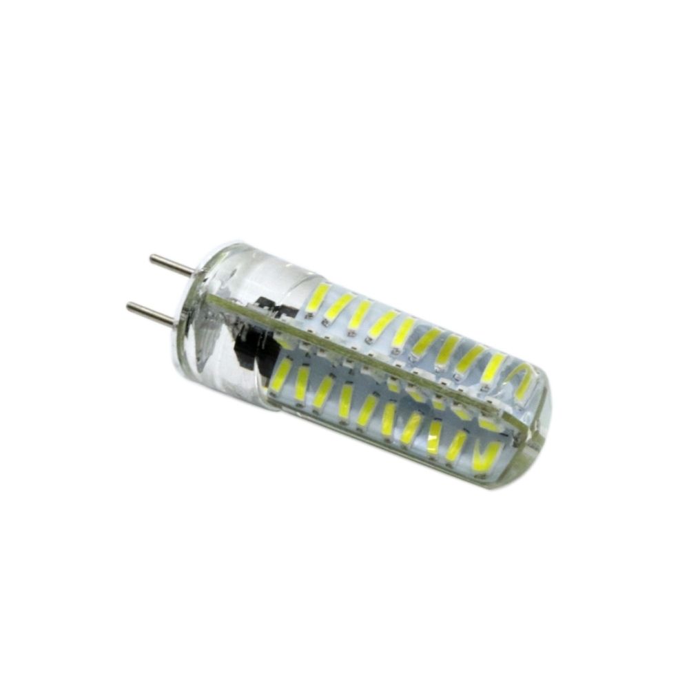 Wewoo - Ampoule LED SMD 4014 GY6.35 5W 80LEDs SMD 4014 Lampe de silicone à économie d'énergie à (blanc froid) - Ampoules LED