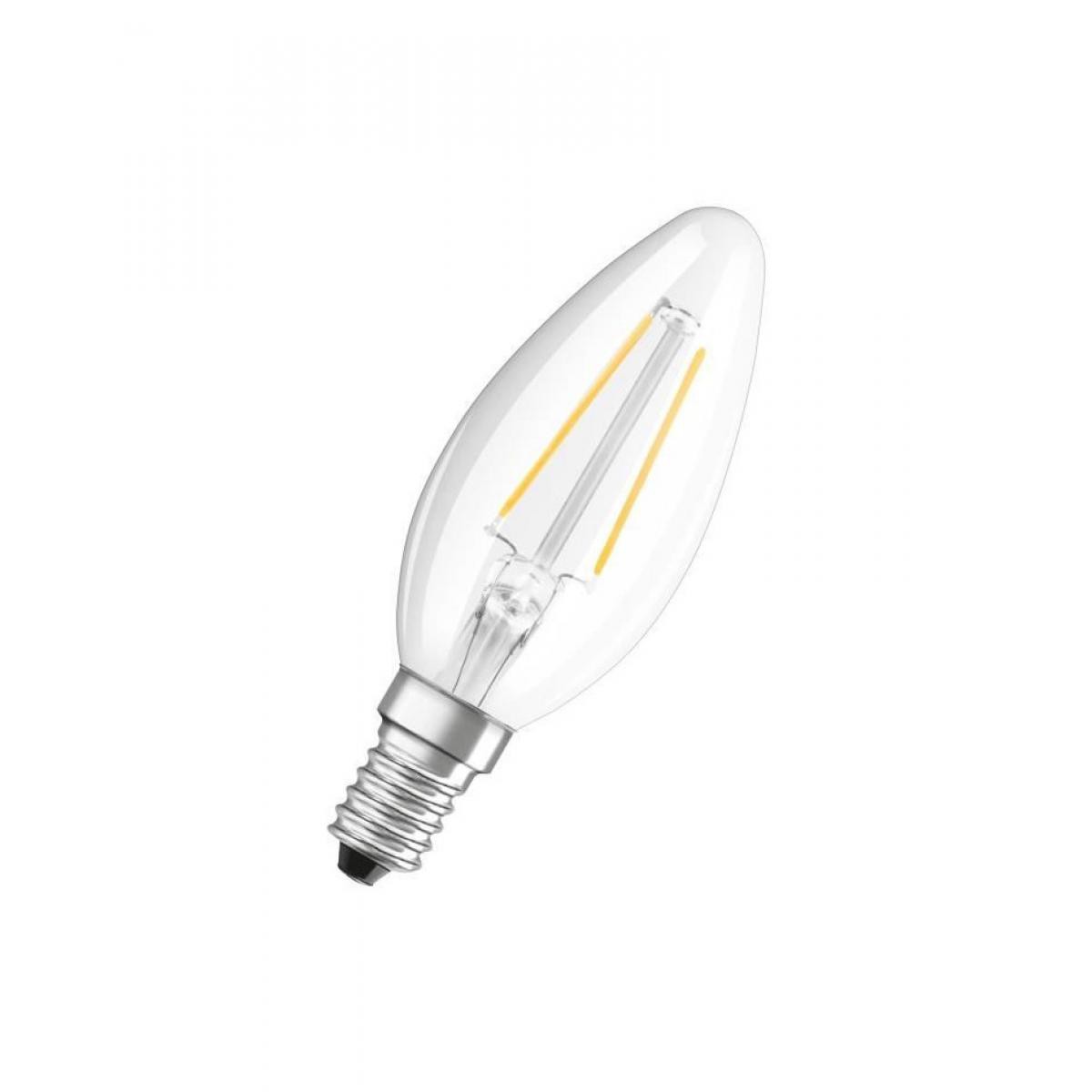 Osram - OSRAM Ampoule LED E14 flamme claire 1,2 W équivalent a 15 W blanc chaud - Ampoules LED