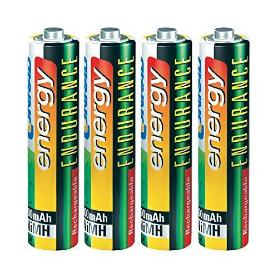 Inconnu - Conrad 251010 Hybride Nickel Metal 800mAh 1.2V batterie rechargeable - batteries rechargeables (800 mAh, Hybride Nickel Metal, AAA, 1,2 V, 4 pièce(s)) - Piles standard