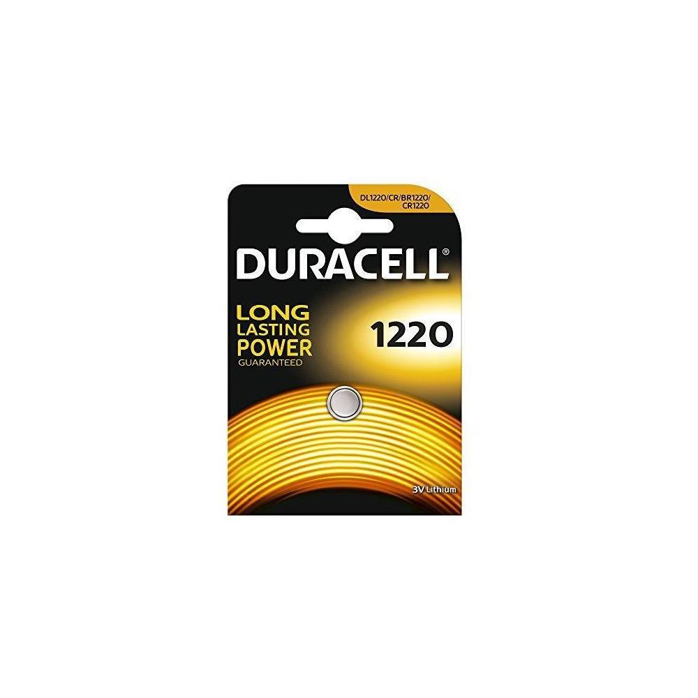 Duracell - DURACELL - Blister 1 pile Electronics 1220 - Piles rechargeables