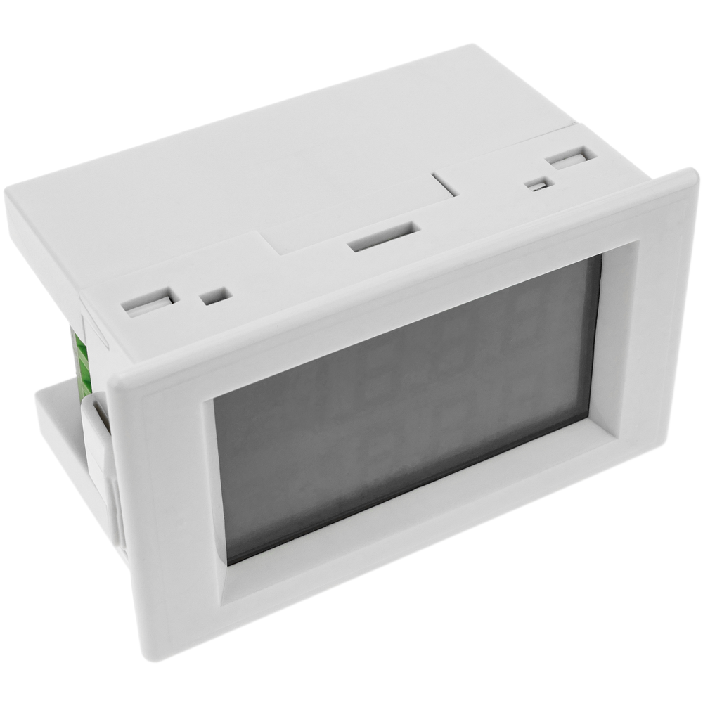 Bematik - Affichage LCD à 3 chiffres avec voltmètre 0-600V 220VAC pour panneau blanc - Appareils de mesure