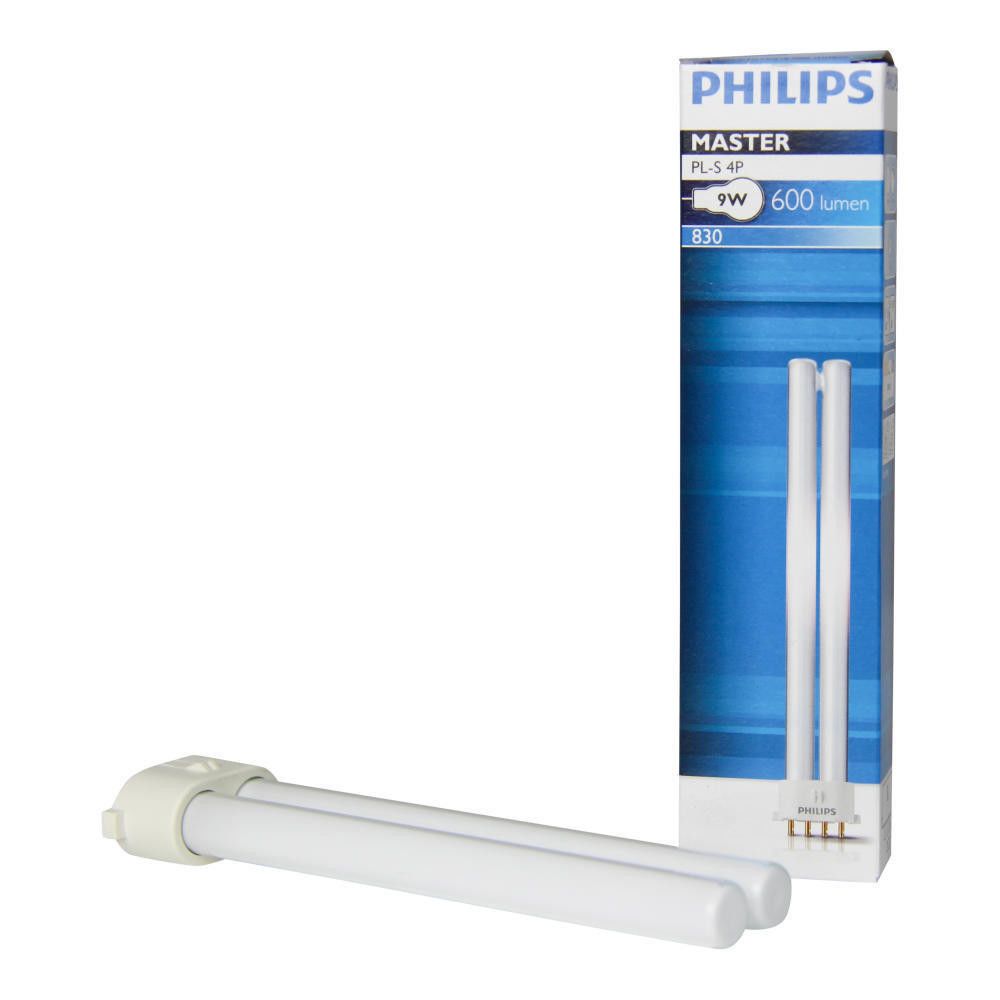 Philips - Philips 260963 - Ampoule 2G7 9W 840 Master PL-S 600lm 4Pins - Blanc Froid - Tubes et néons