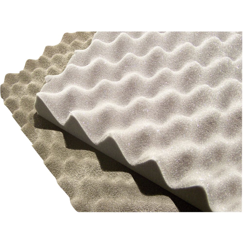 marque generique - Plaque de mousse insonorisante alvéolée polyuréthane haute densité - Tous types d'isolants et laine de verre