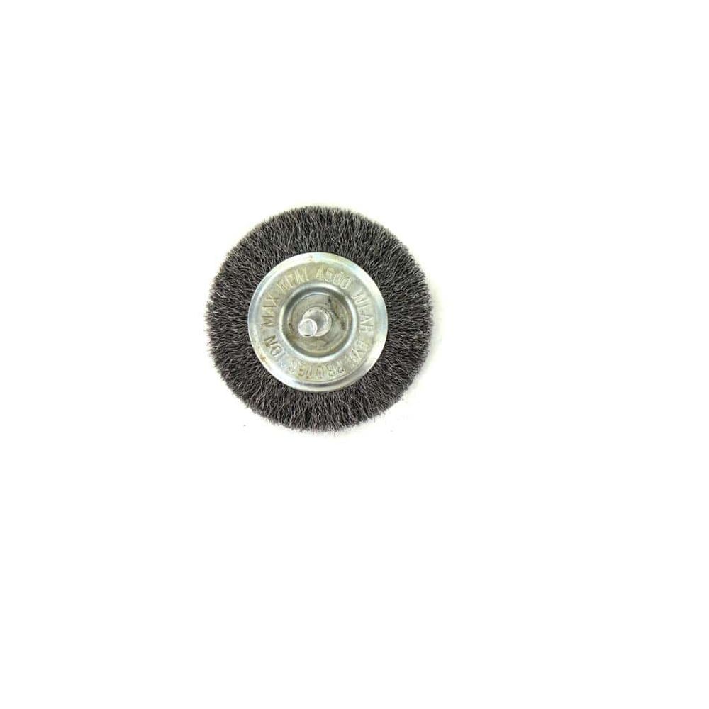 marque generique - Brosse circulaire acier diamètre 75 mm x 1 - Accessoires vissage, perçage