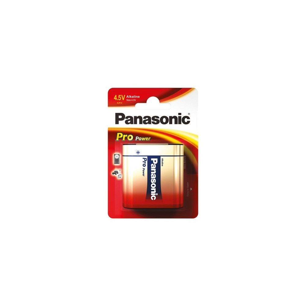 Panasonic - Rasage Electrique - 3 LR 12 PPP PRO POWER 4,5V BLOCK 1BL - Piles rechargeables