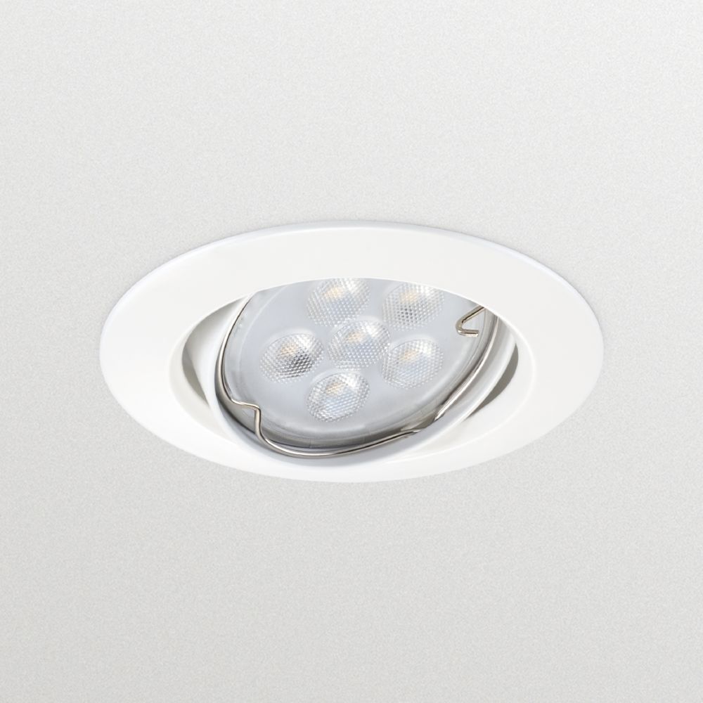 Philips - spot encastrable à led - philips zadora - gu10 - 4.3w - 3000k - blanc - philips 070154 - Ampoules LED