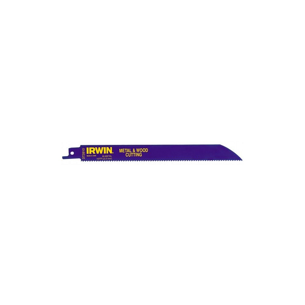 Irwin - IRWIN - 5 lames de scie sabre pour bois et métaux - Outils de coupe