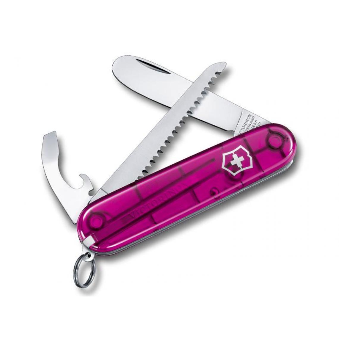 Victorinox - VICTORINOX - 0.2373.T5 - SET MY FIRST VICTORINOX PINK + SCIE - Outils de coupe