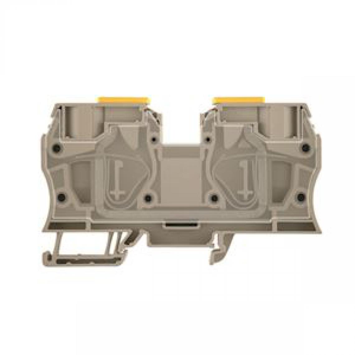 Weidmuller - bloc de jonction - passage - a ressort - zdu - 35 mm2 - beige foncé - weidmuller 1739620000 - Autres équipements modulaires