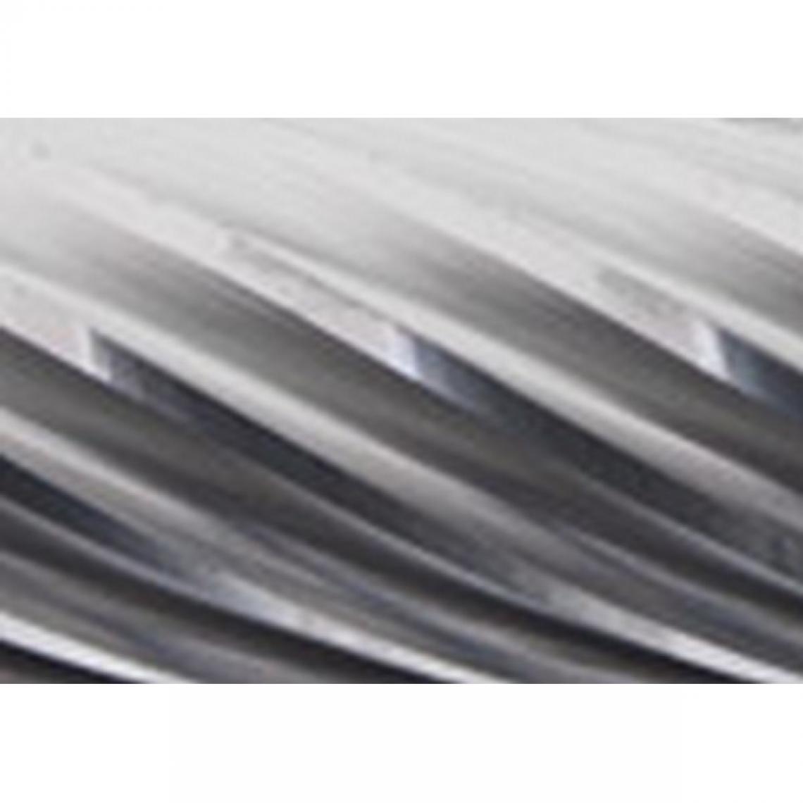 Pferd - Fraise sur tige de 6 mm, en carbure, forme sphérique KUD, denture INOX, Forme : KUD 1210, Ø de la tête 12 mm, Long. de tête 10 mm, Long. totale : 51 mm - Accessoires vissage, perçage