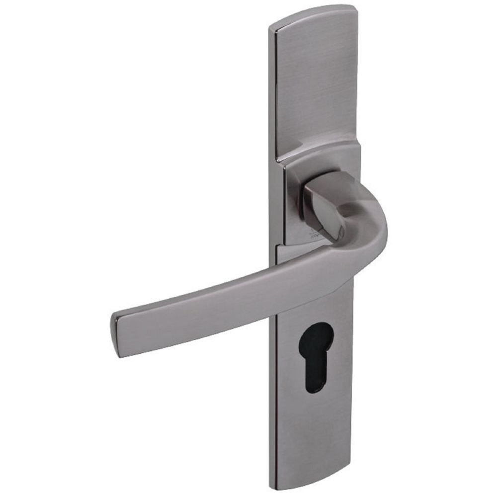 Assa - H2160020 - Poignée de porte sur plaque Artis 195 mm - Poignée de porte