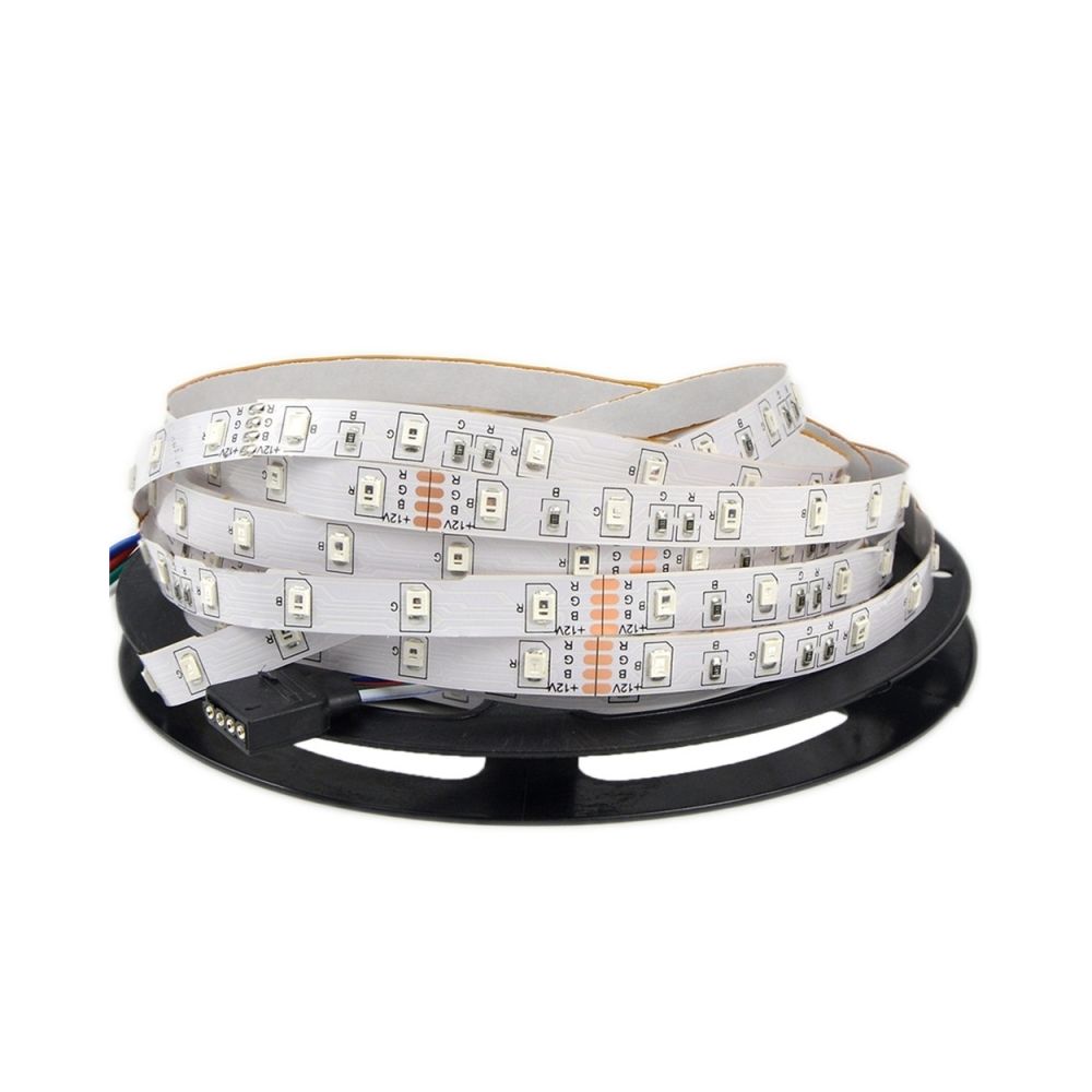 Wewoo - Ruban LED Lumières de bande LED, lumière RGB 300 5m 60LEDs / m SMD 2835 12V NoWaterproof flexible - Ruban LED