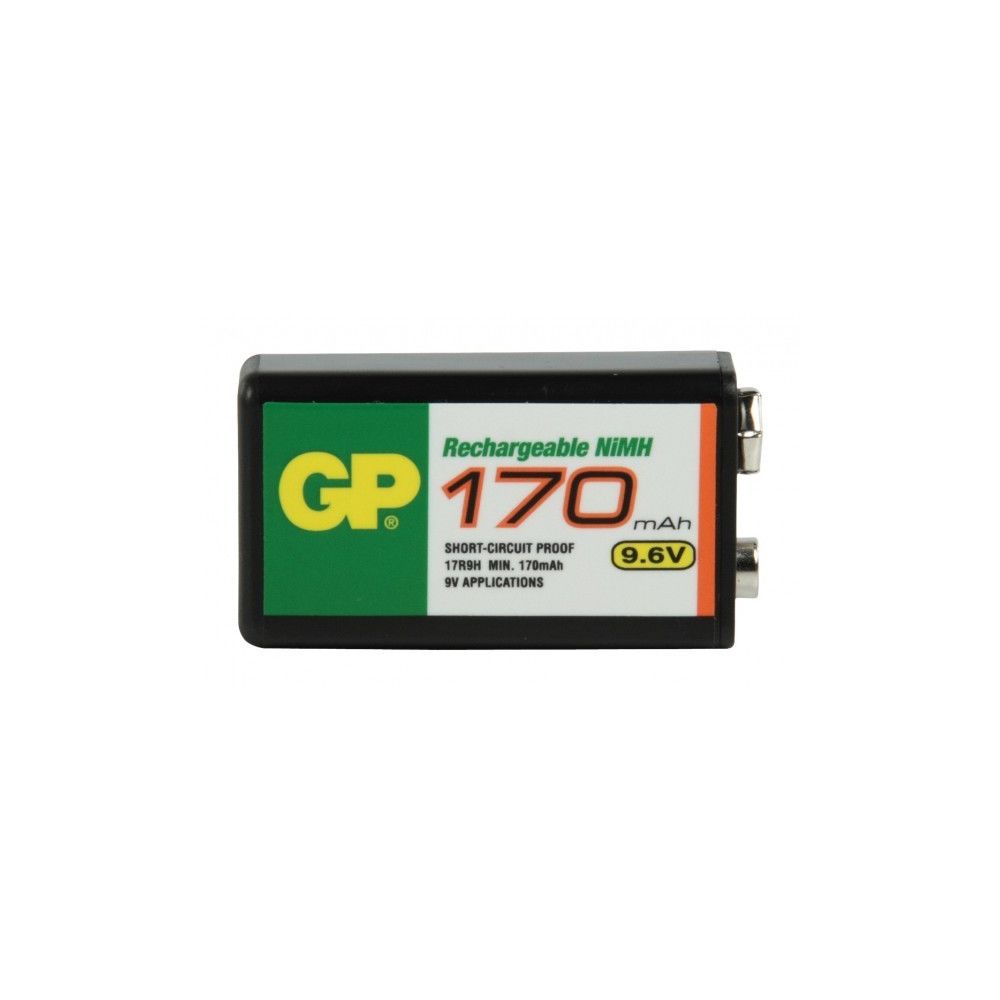Gp - BLOC BATTERIES 9.6V NIMH GP - Piles rechargeables