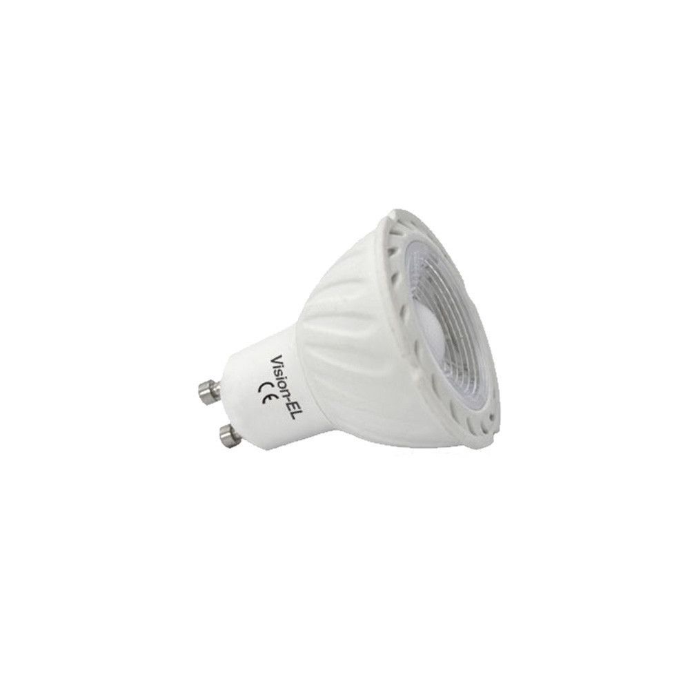 Vision-El - Spot LED COB 5W GU10 VERT - Ampoules LED