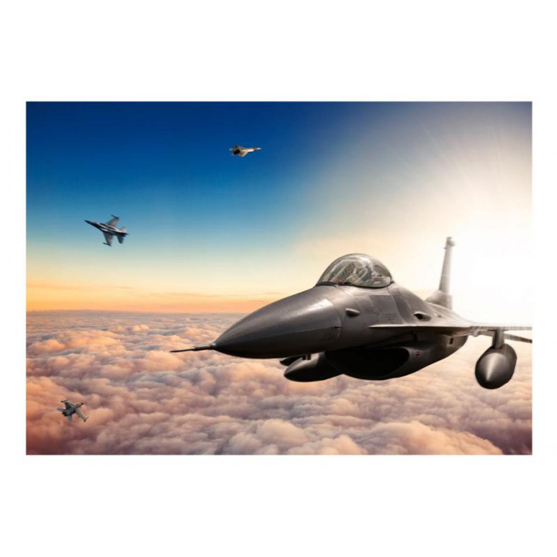 Artgeist - Papier peint - F16 Fighter Jets .Taille : 200x140 - Papier peint