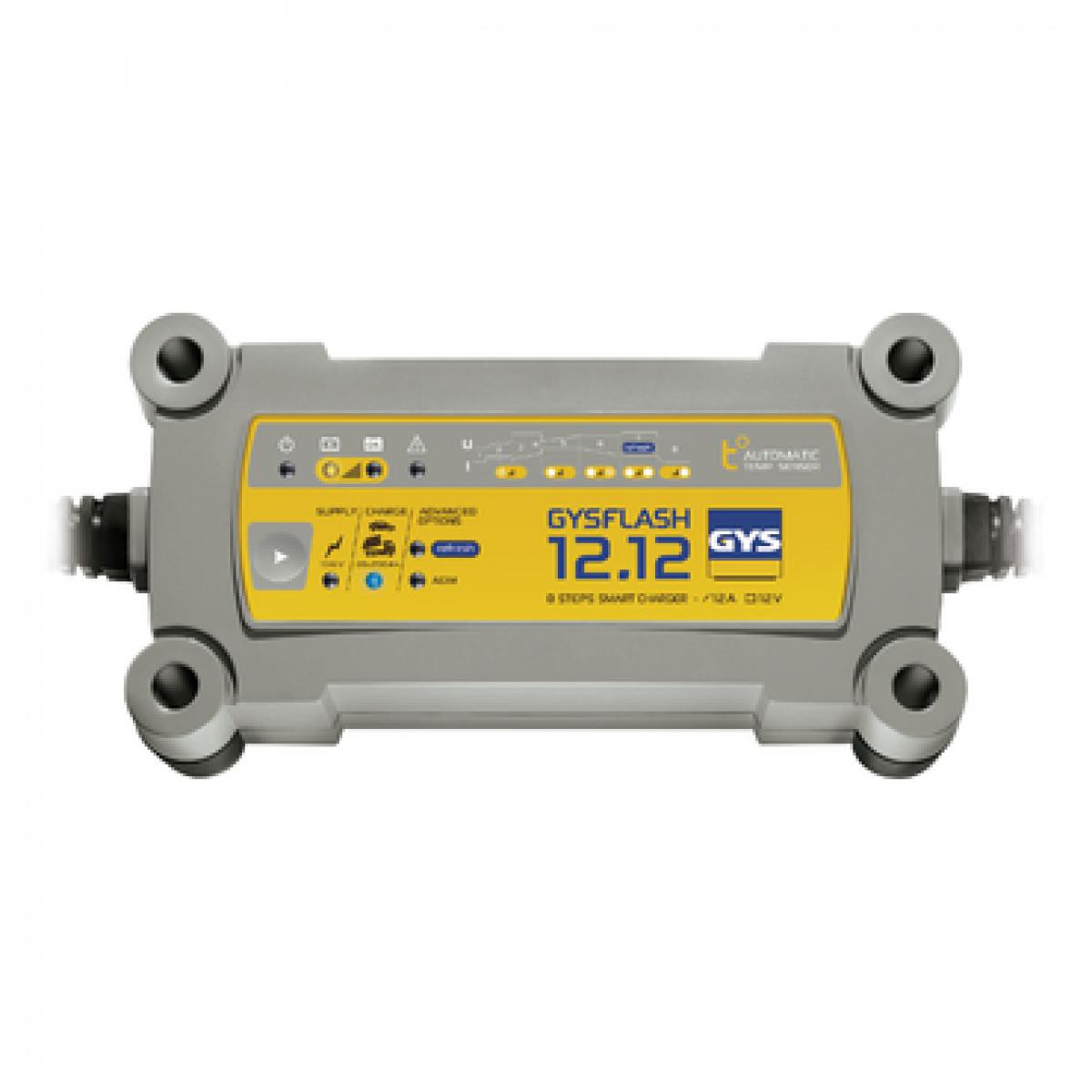Gys - Gys - Chargeur de batterie 12 V 12 A de 20 à 250 Ah - GYSFLASH 12.12 - Nettoyeurs haute pression