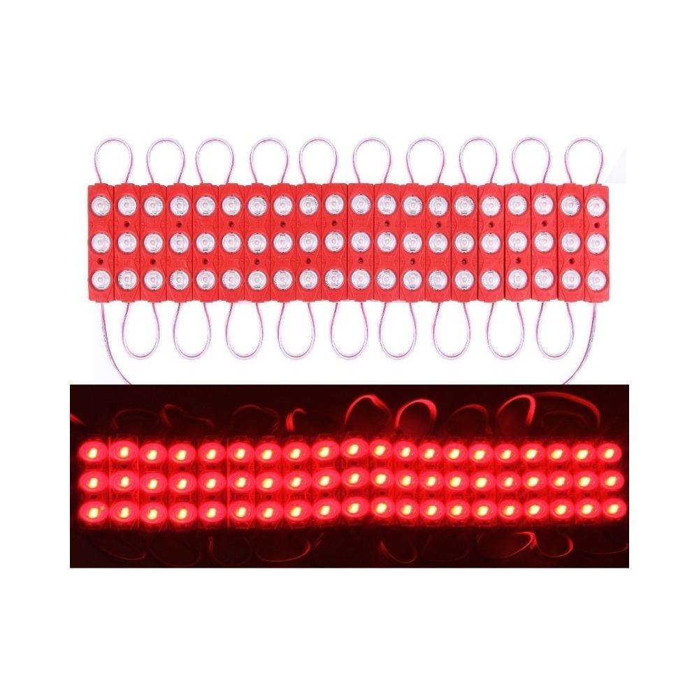 Wewoo - Module LED rouge 1.5W 20 x 3-LED SMD 2835 bande de lumière du module, DC 12V - Ruban LED