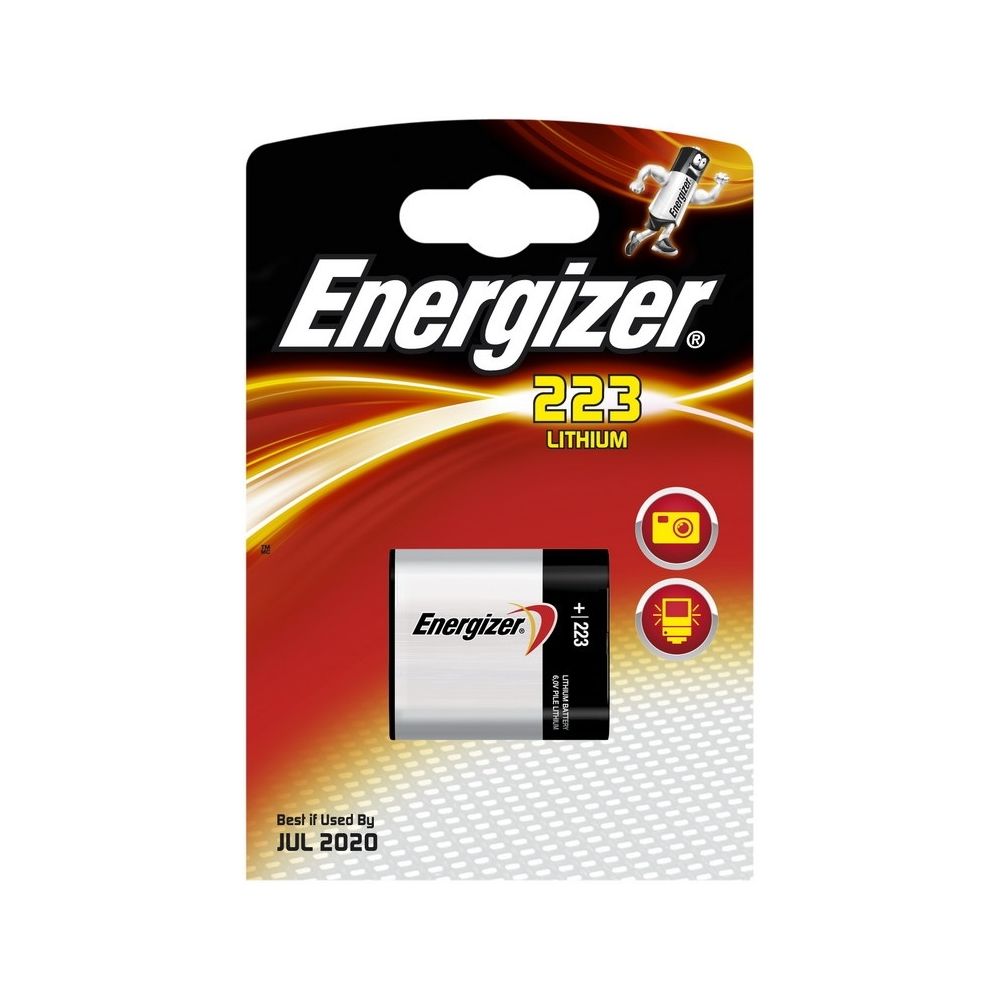 Energizer - pile lithium - energizer - 223 - 6 volts - blister de 1 - Piles standard