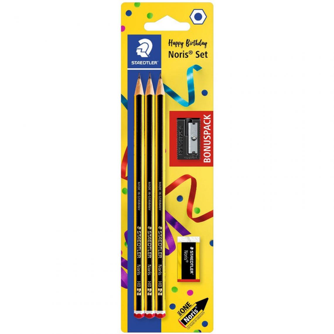 Staedtler - STAEDTLER Kit de crayons Anniversaire Noris, carte blister () - Outils et accessoires du peintre