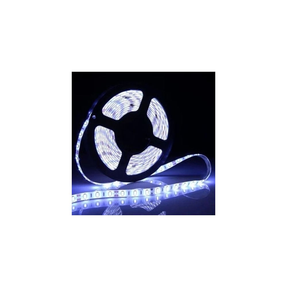 Wewoo - Ruban LED Lumière blanche de corde de la 3014 SMD de conseil de la 12W, 120 / m, longueur: 5m, largeur: 8mm - Ruban LED