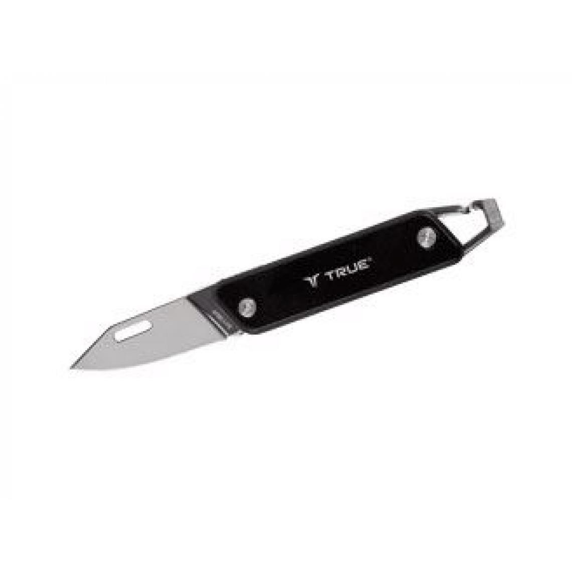 True Utility - True Utility MODERN KEYCHAIN KNIFE BLACK TU7059 - Outils de coupe