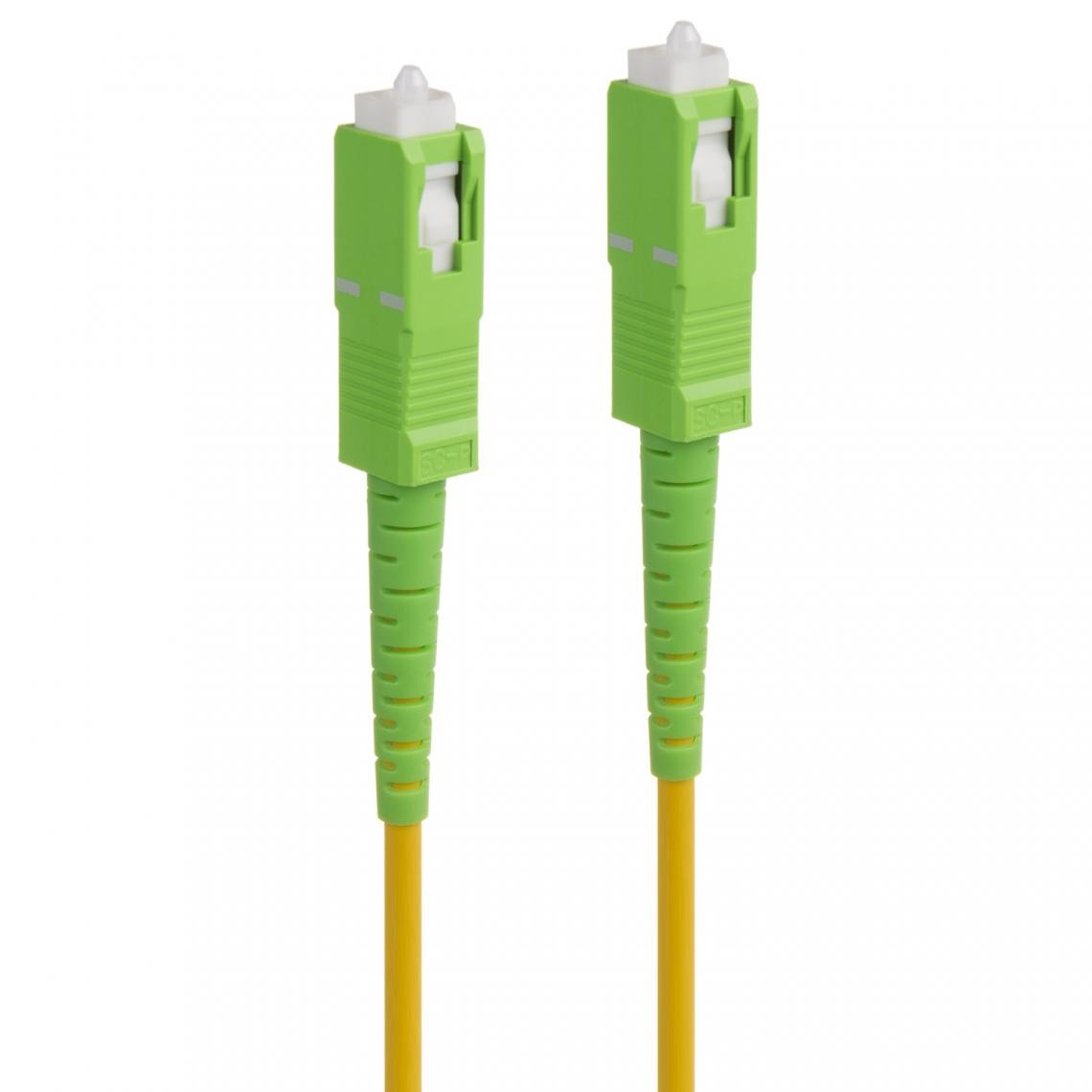 Maclean - Maclean câble patchcord fibre optique, SC/APC-SC/APC, monomode, longueur 1m, simplex, G657A2, MCTV-431 - Fils et câbles électriques