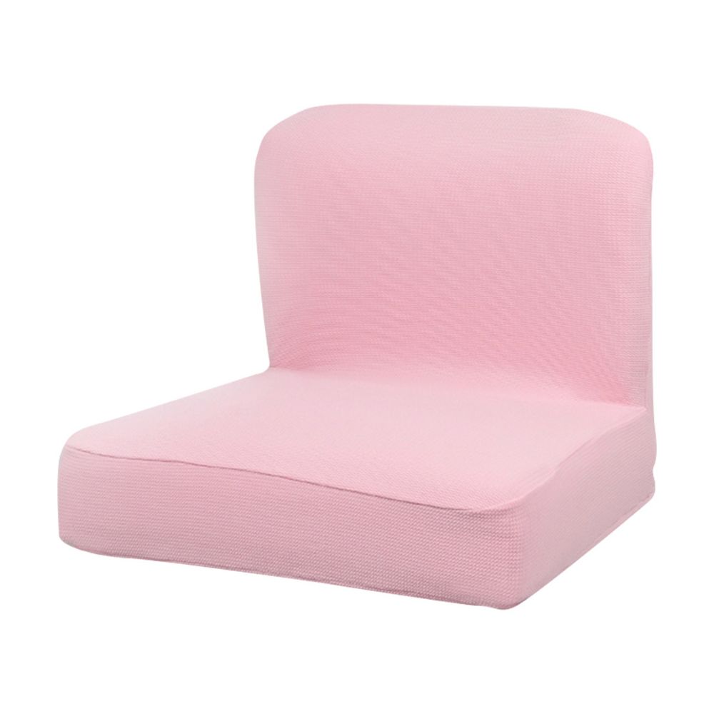 marque generique - chaise courte de dossier de chaise de bar extensible pour le dos, dossier bas, housse rose - Tiroir coulissant