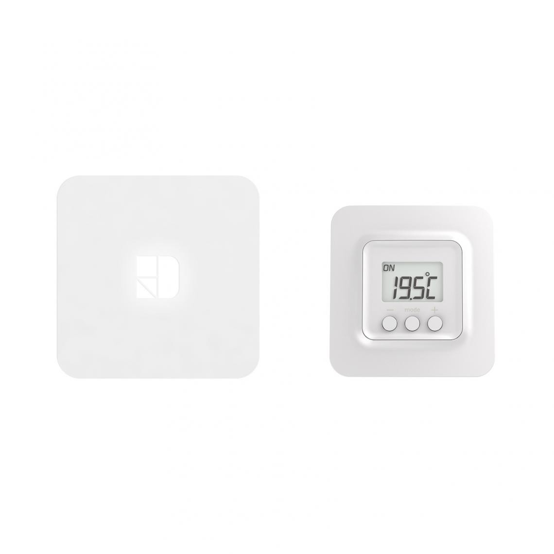 Deltadore - Pack Tybox 5000 connecté | 1 thermostat Tybox 5000 + 1 box connectée Tydom Home - Thermostat