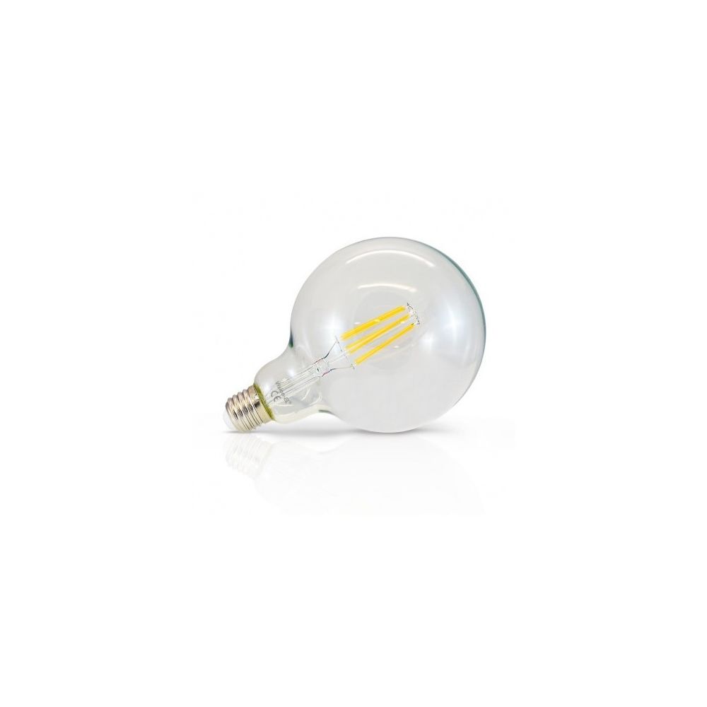 Vision-El - Ampoule LED E27 G125 Filament 8W 2300 K - Ampoules LED
