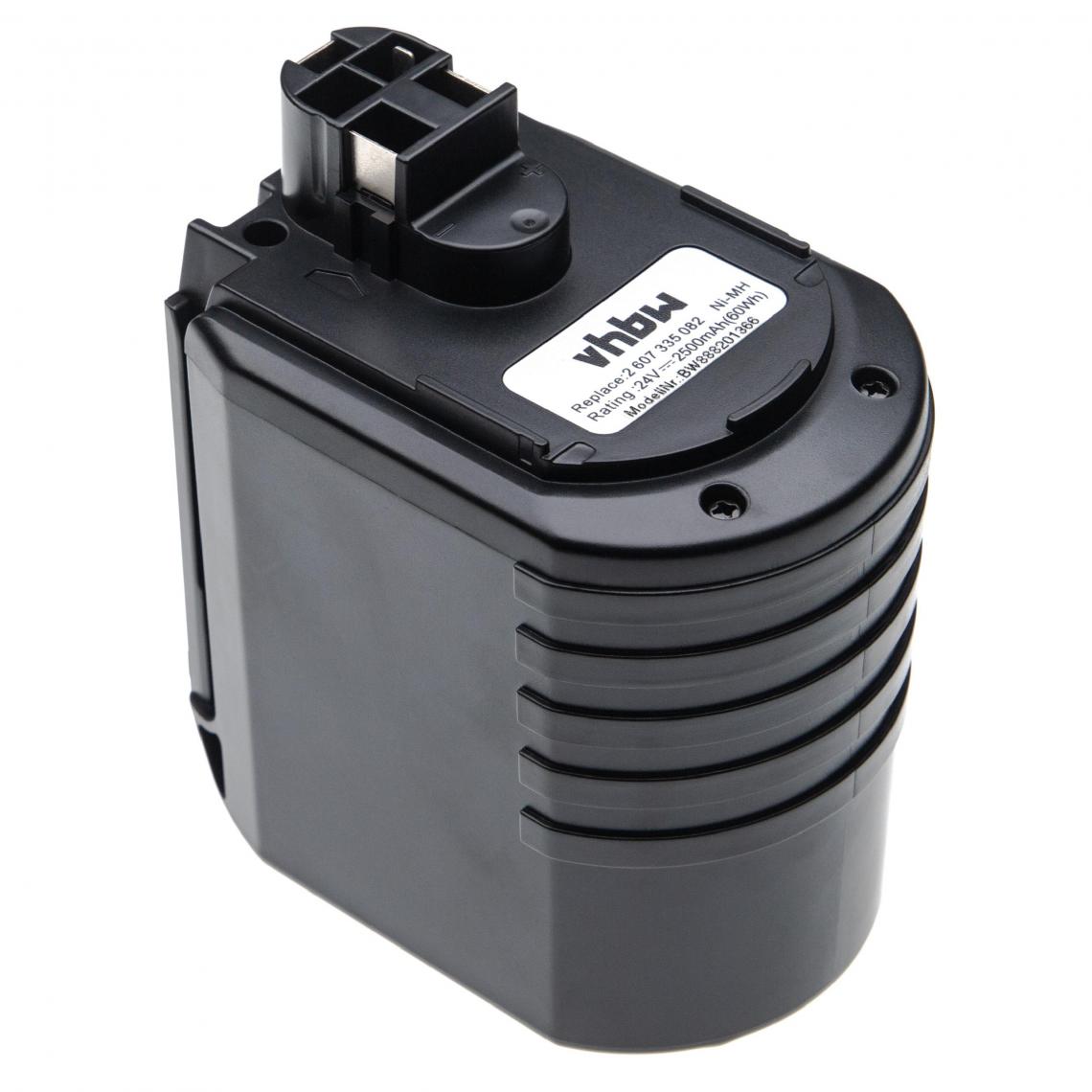 Vhbw - vhbw Batterie compatible avec Würth ABH 20, ABH 20-SLE outil électrique (2500mAh NiMH 24 V) - Accessoires vissage, perçage