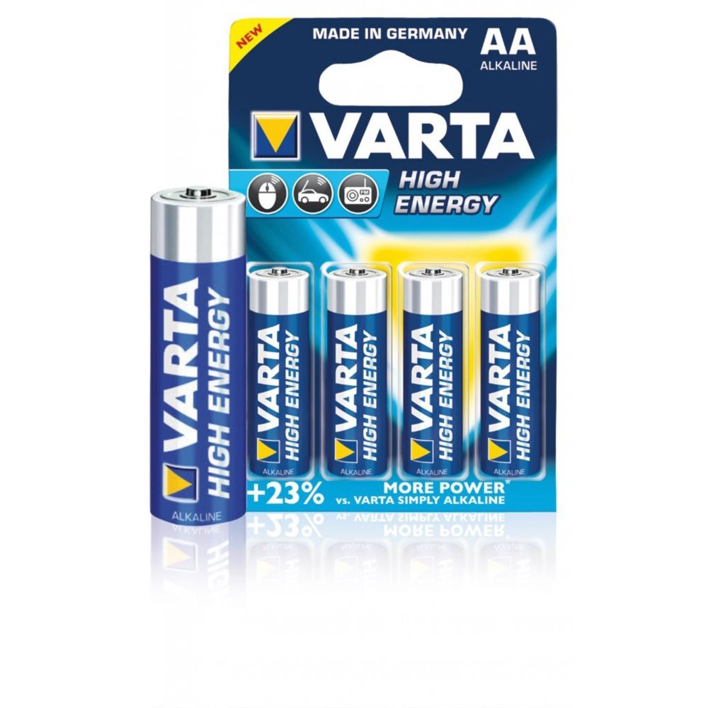 Varta - PILES LR6 HIGH ENERGY VARTA - Piles rechargeables