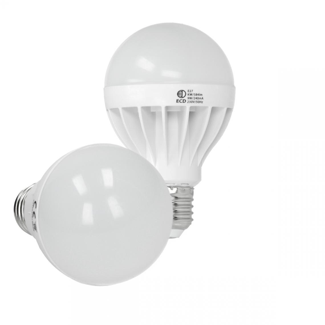 Ecd Germany - ECD Germany Ampoule de lampe projecteur 9W blanc froid - Ampoules LED