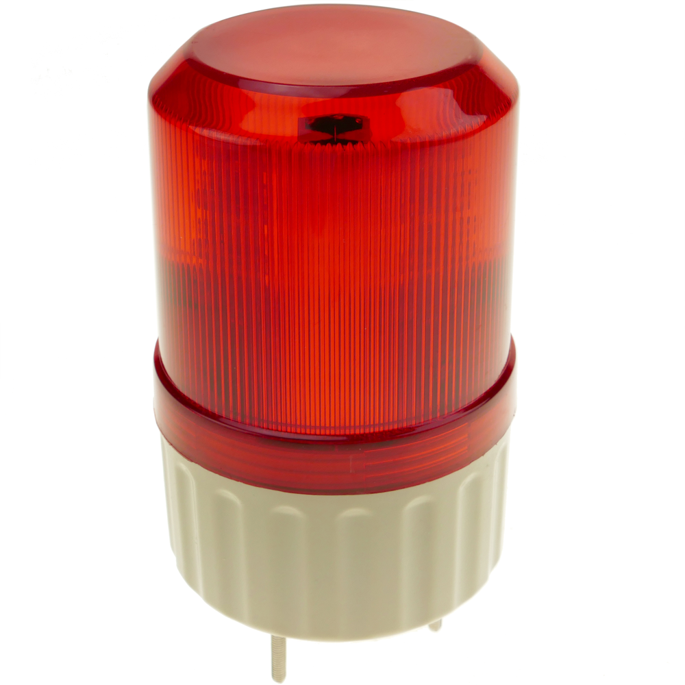Bematik - Lampe de Signal LED rouge 82mm. Gyrophare avec effet de rotation - Interrupteurs et prises étanches