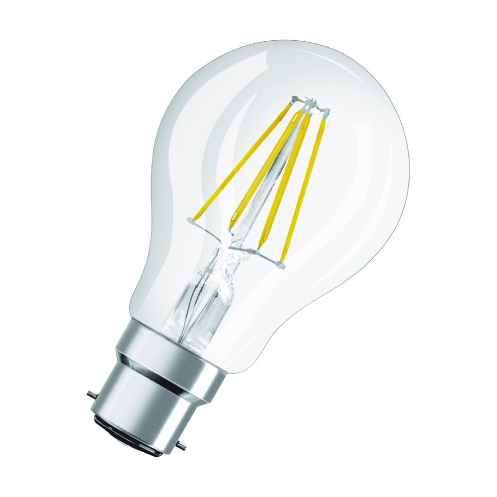 Osram - ampoule à led - osram ledfil classic parathom - b22 - 7w - 2700k - 806lm - cla60 - verre clair - osram 061675 - Ampoules LED