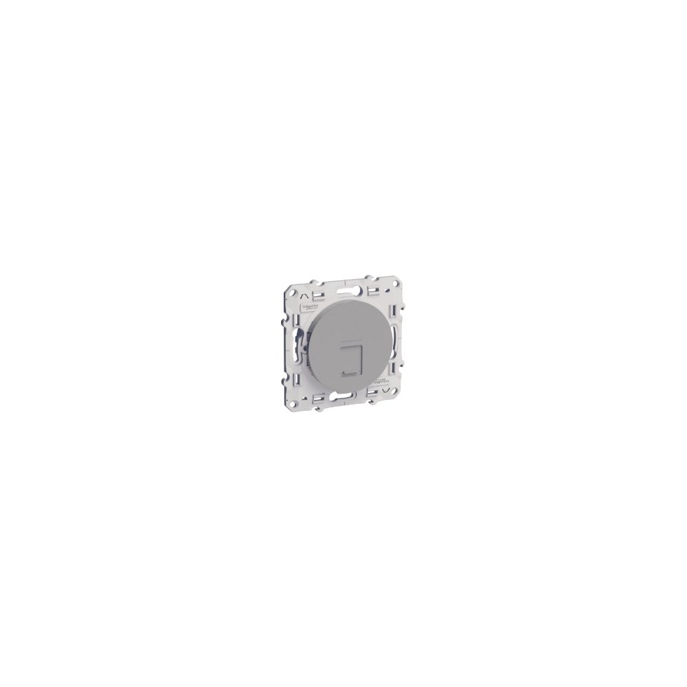Schneider Electric - prise rj45 catégorie 6 stp - blanc - fixation par vis - schneider odace - Interrupteurs et prises en saillie