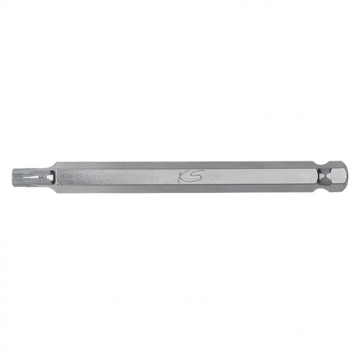 Ks Tools - Embout de vissage KS TORX 40 - entrainement 10 mm, longueur120 mm, Du coffret 91 - Accessoires meulage