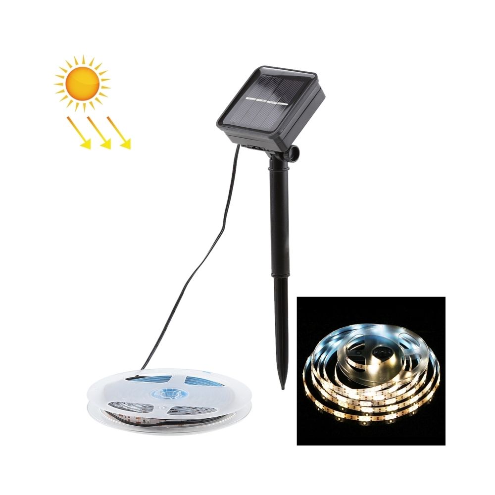 Wewoo - 5m IP65 imperméabilisent la lumière actionnée solaire blanche chaude de bande de corde de LED, de fée de décoration de 30 LED SMD 2835 - Ruban LED