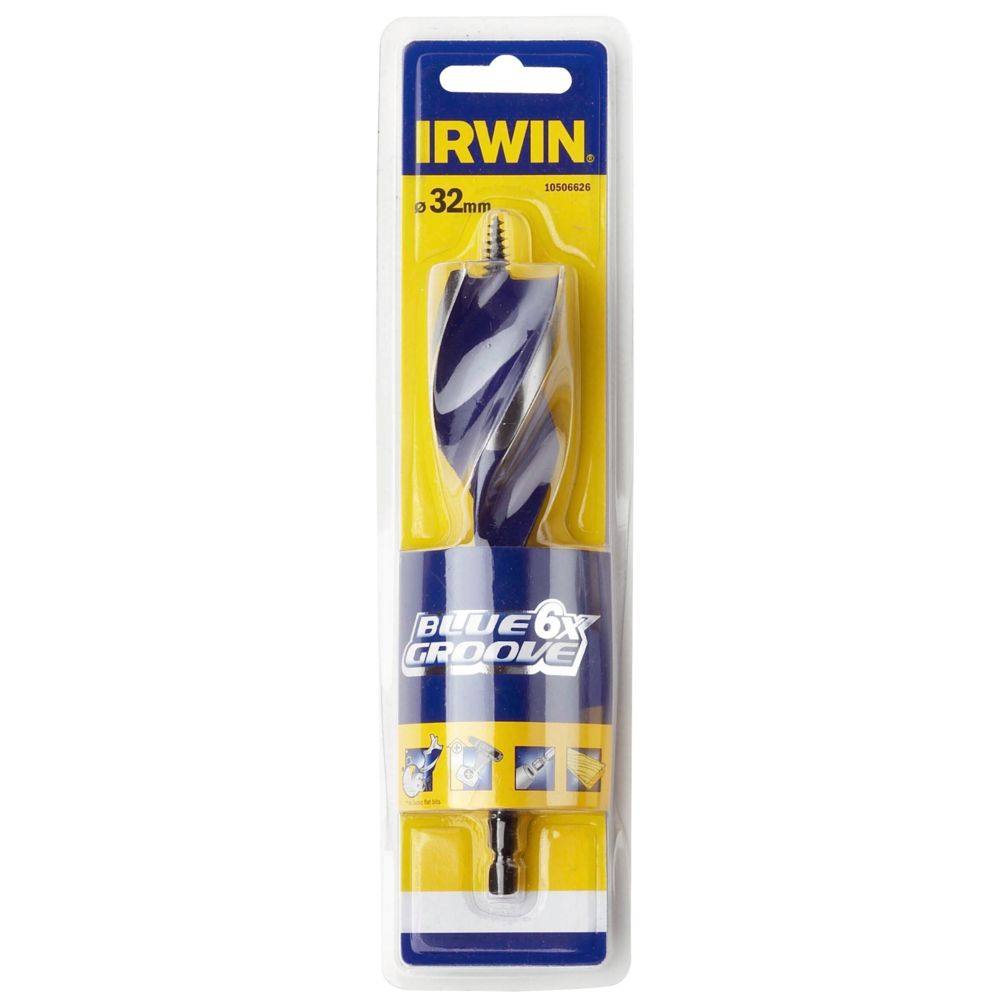 Irwin - IRWIN - Mèche à bois Blue Groove 6X 20 mm - Accessoires vissage, perçage
