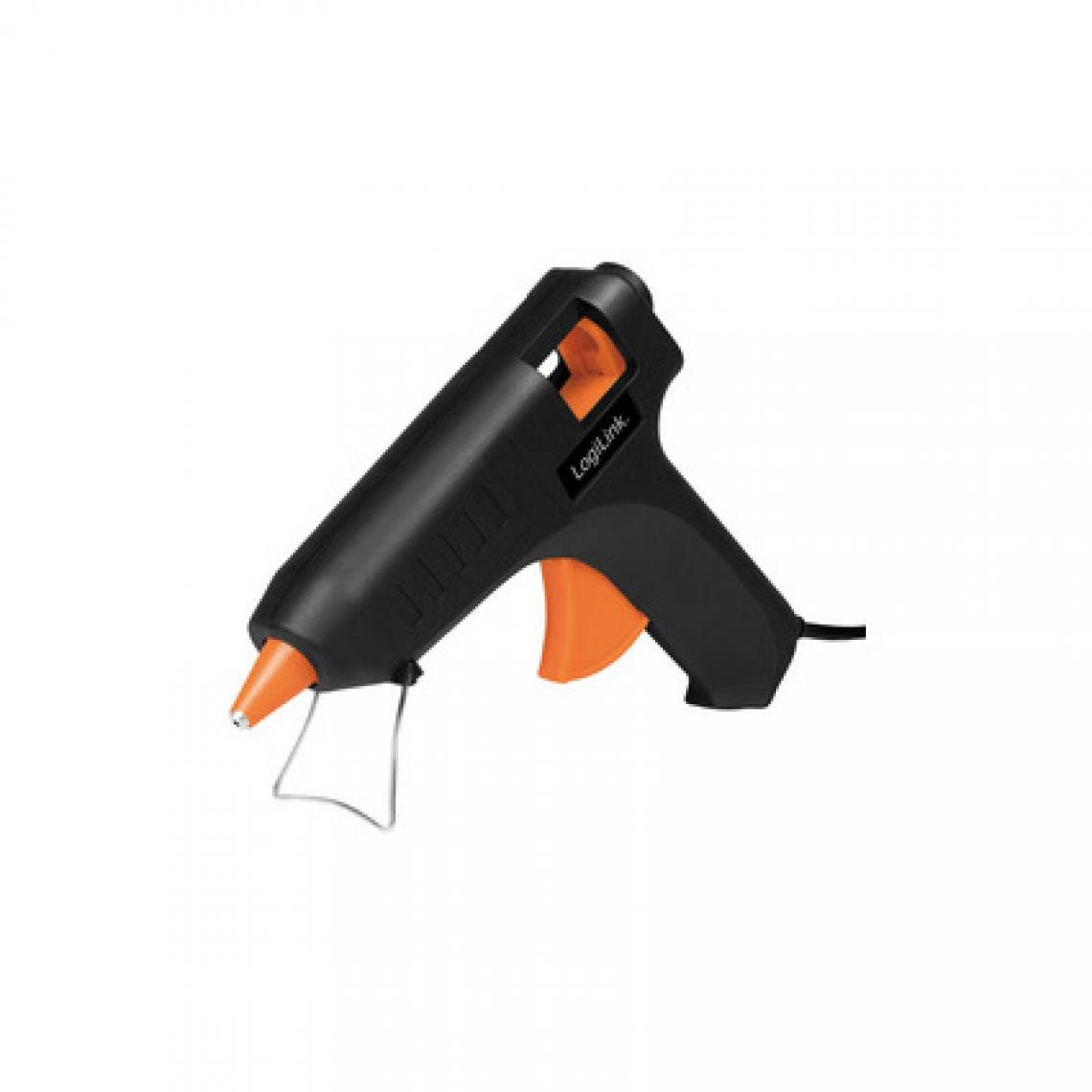 Logilink - LogiLink Pistolet à colle, 20 watts, noir/orange () - Colles et pistolets à colle