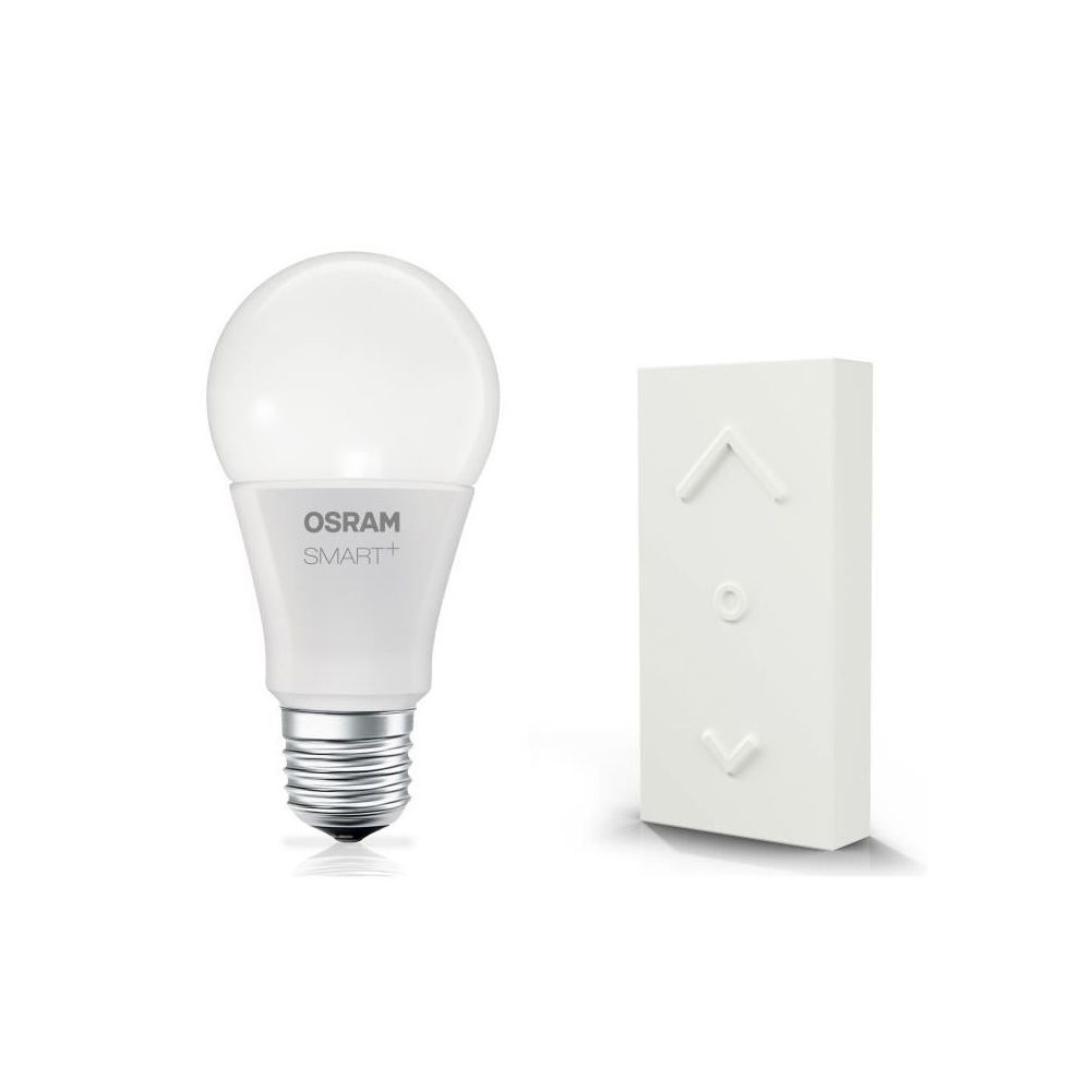 Osram - OSRAM Smart+ Kit Ampoule LED Blanc Chaud Connectée + Télécommande Mini Switch - Ampoules LED