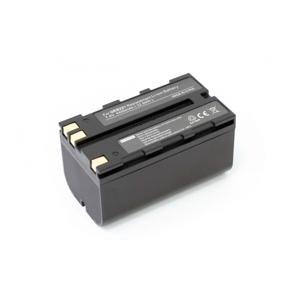Vhbw - vhbw batterie remplace Leica GEB212, GEB90, GEB221 pour appareil photo DSLR (4400mAh, 7,4V, Li-Ion) - Piles rechargeables